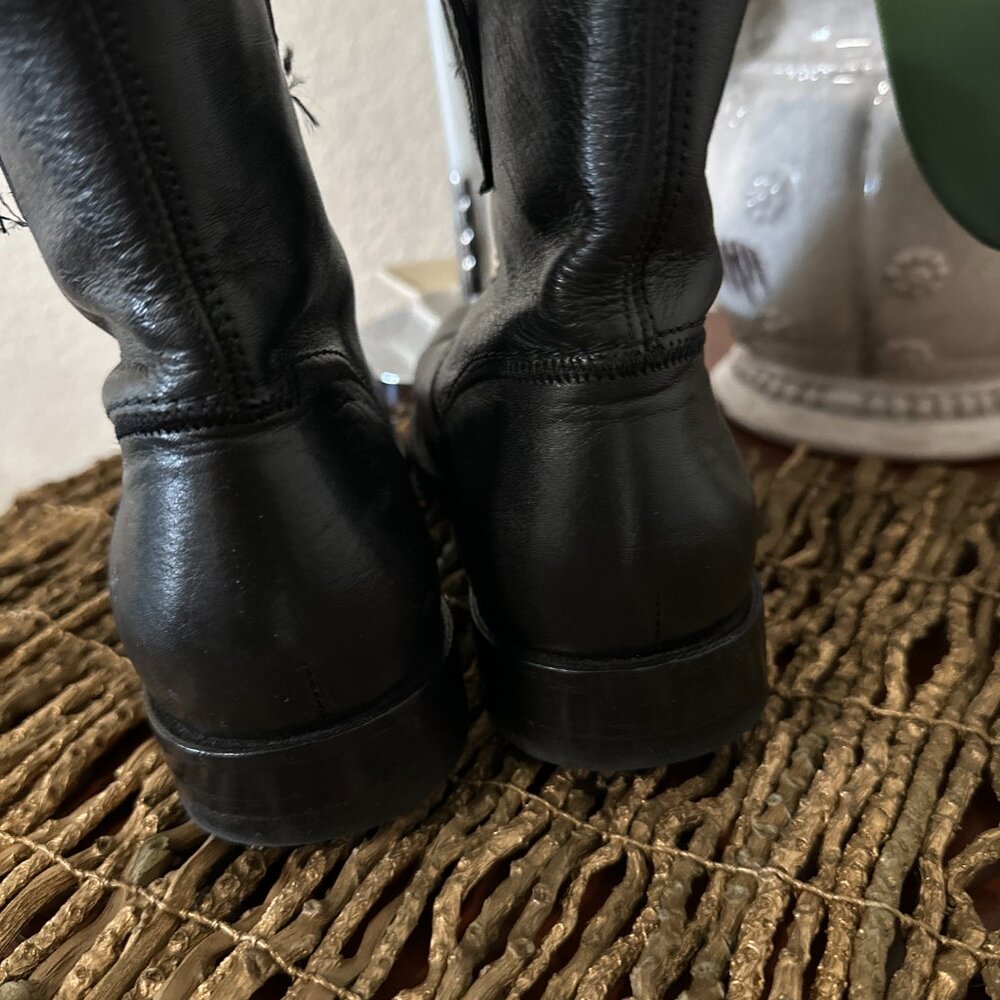 Frye Anna Leather Ankle Booties - Picture 3 of 12